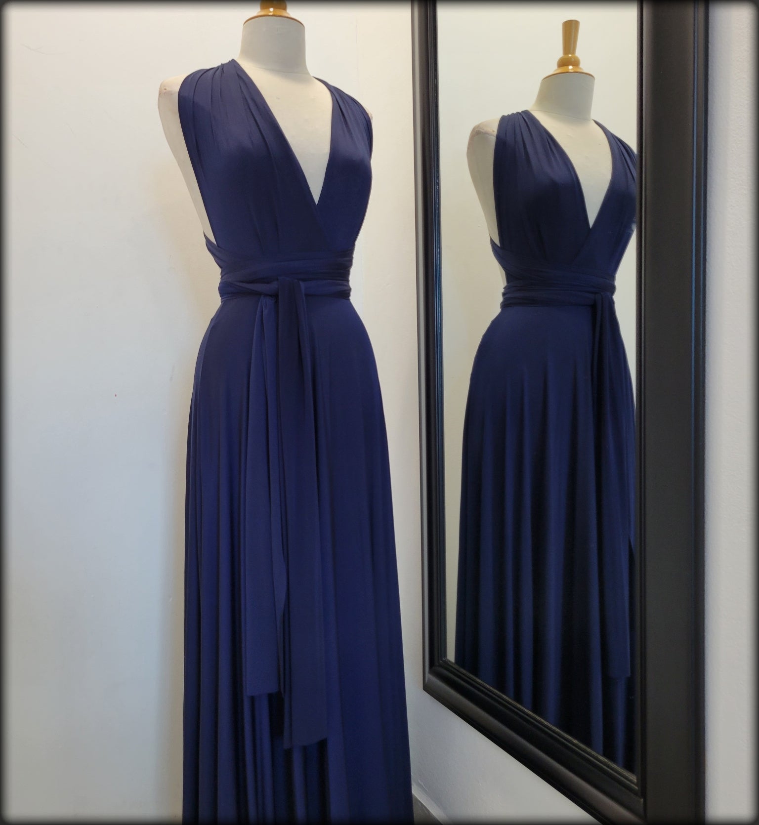 Navy infinity hot sale dress