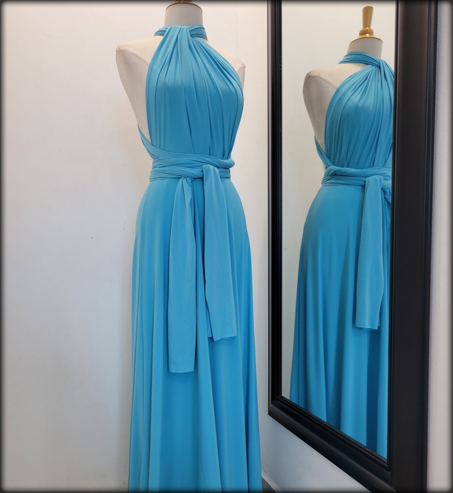 INFINITY DRESS SKY BLUE