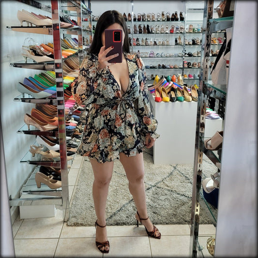 ROMPER MANGA LARGA PRINT