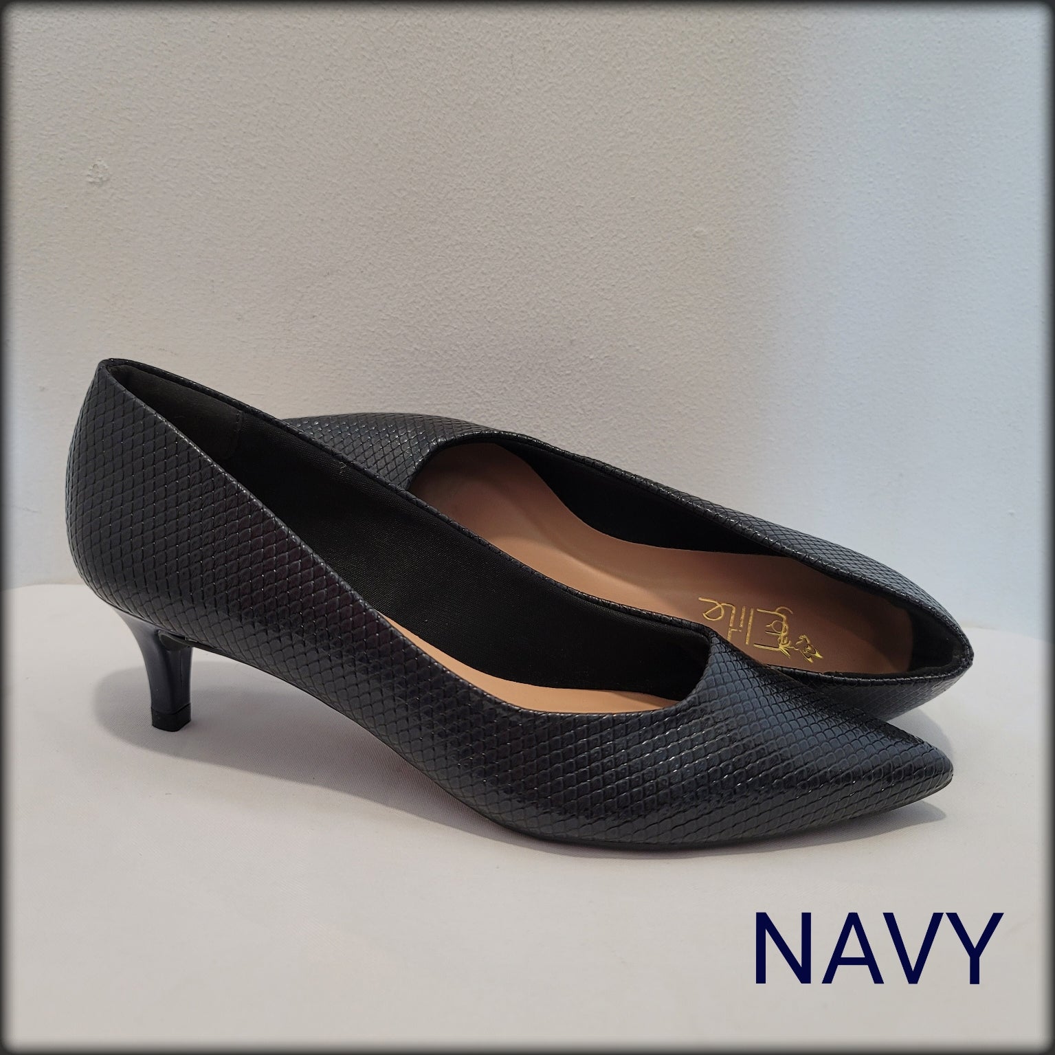 Elite 2" Snake Scale Navy