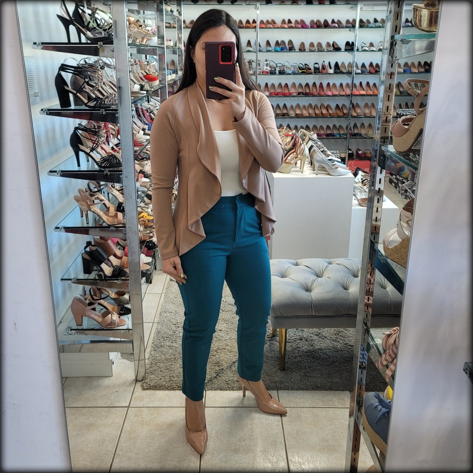 Chaqueta Beige
