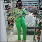 Pantalon Verde Largo