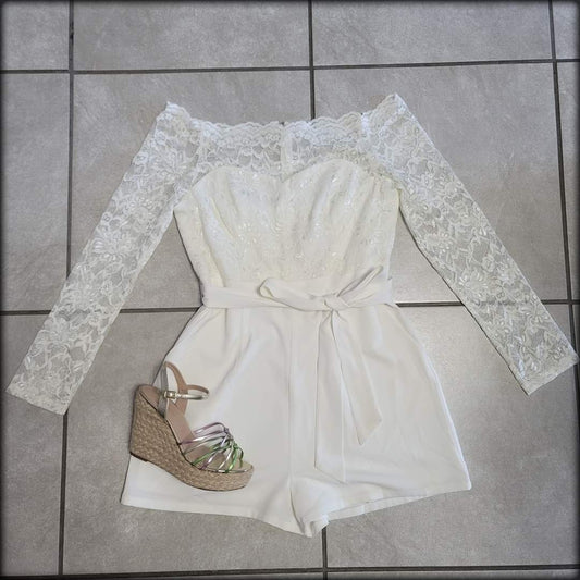 ROMPER OFFSHOULDER