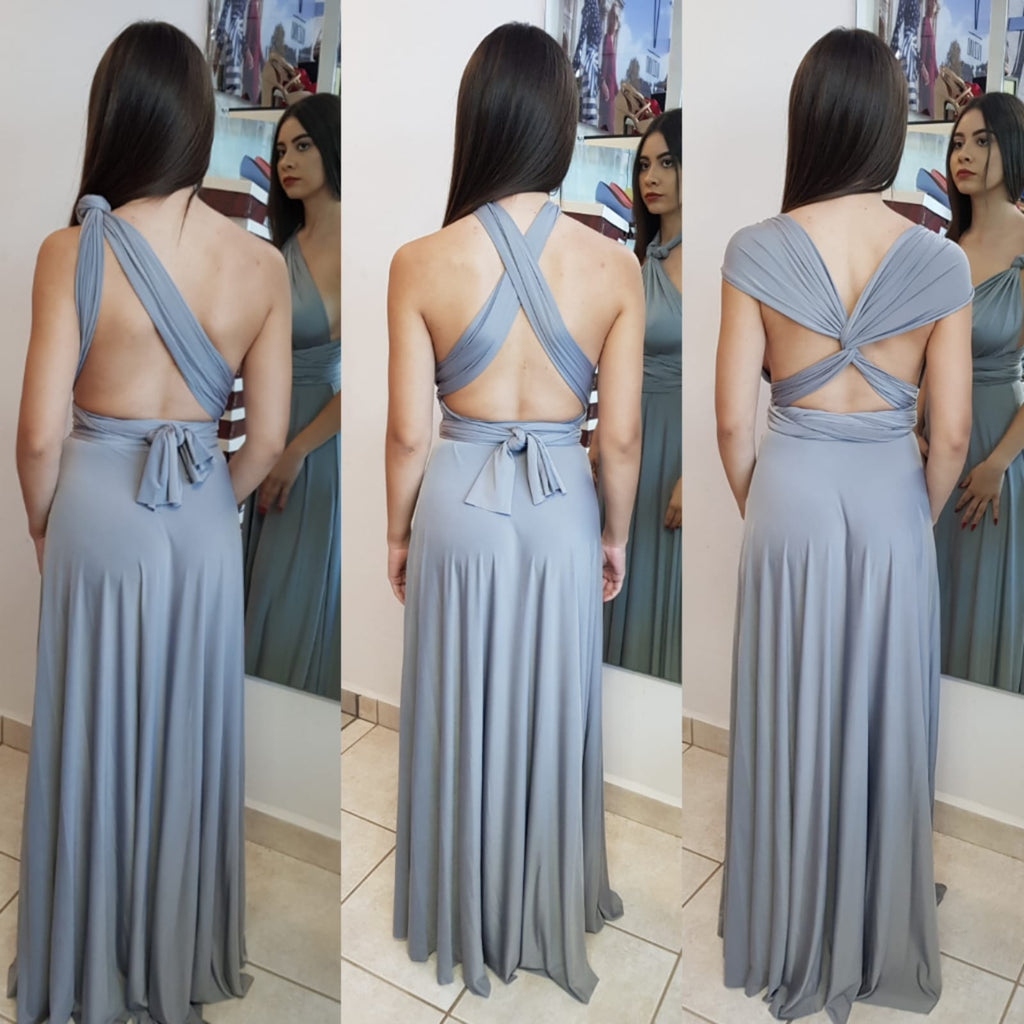 INFINITY DRESS GRAY
