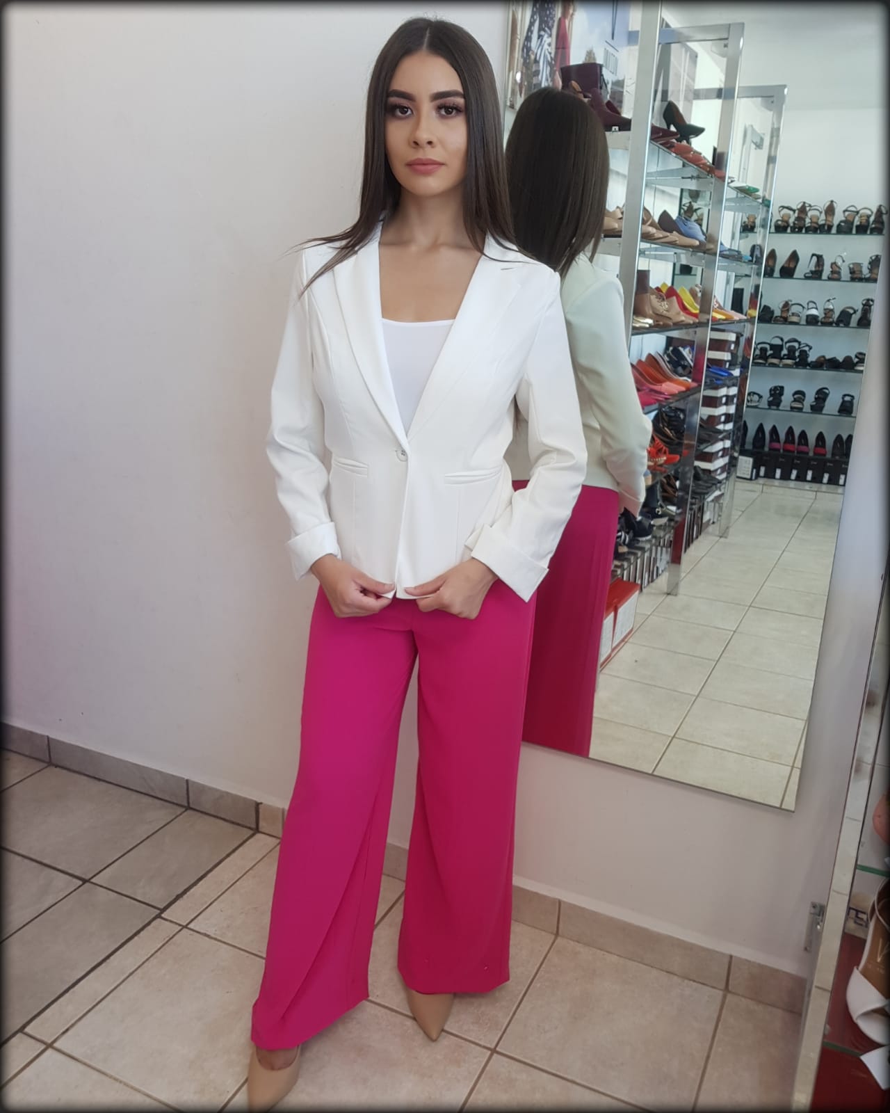 Chaqueta Roll Up Sleeve