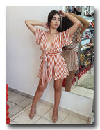 ROMPER RUSTY RAYAS MANGA CORTA