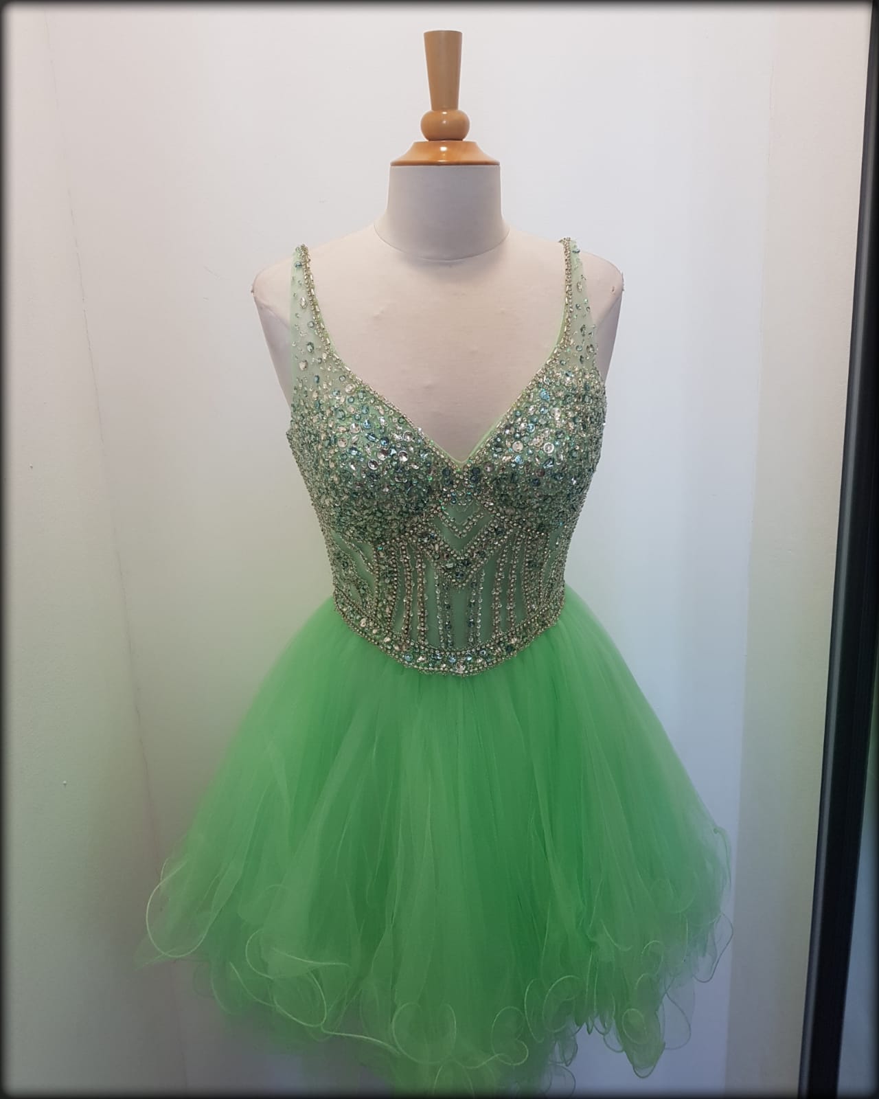 VESTIDO VERDE