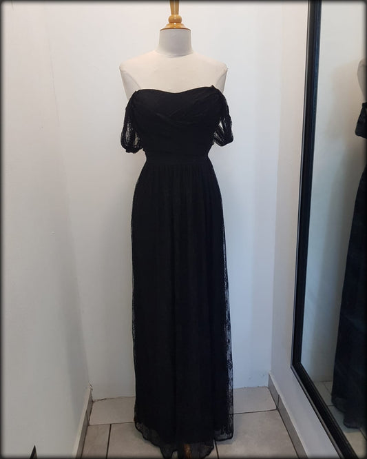 VESTIDO FORMAL NEGRO