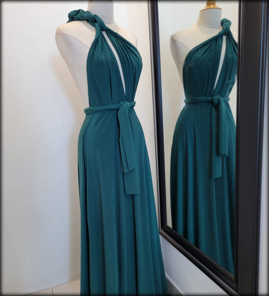 INFINITY DRESS EMERALD