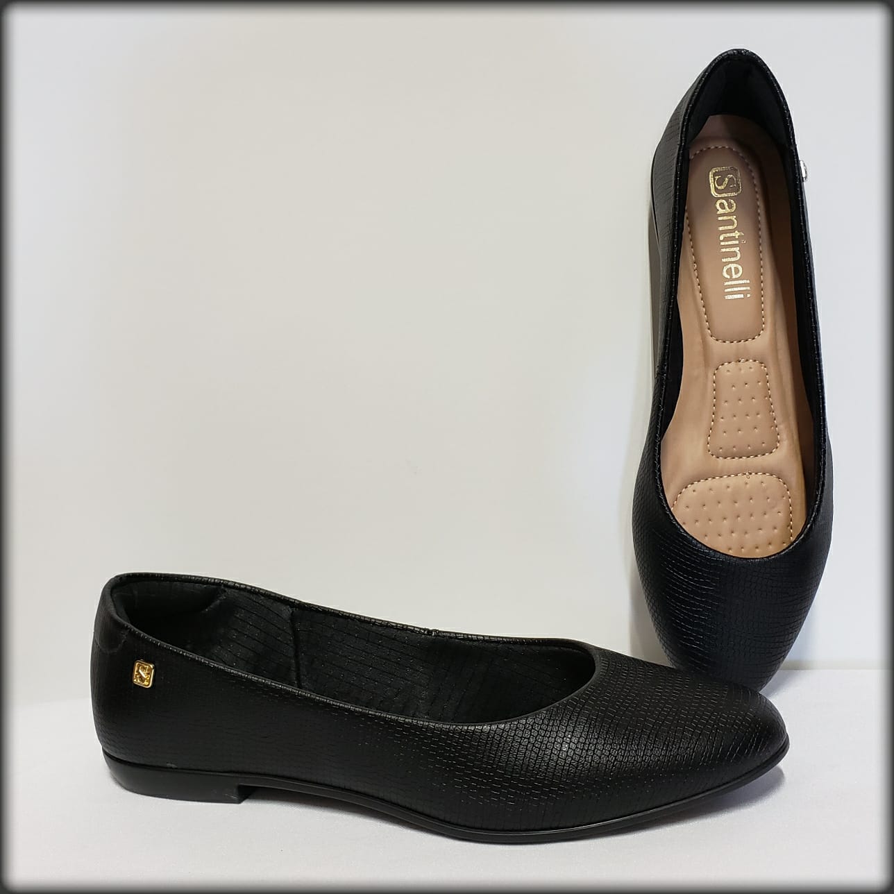 Santinelli Ig Preto Palmilha Comfort