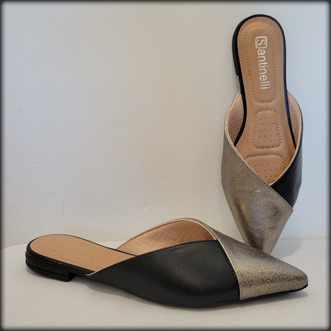 SANTINELLI CHITA PEWTER SOFT PRETO