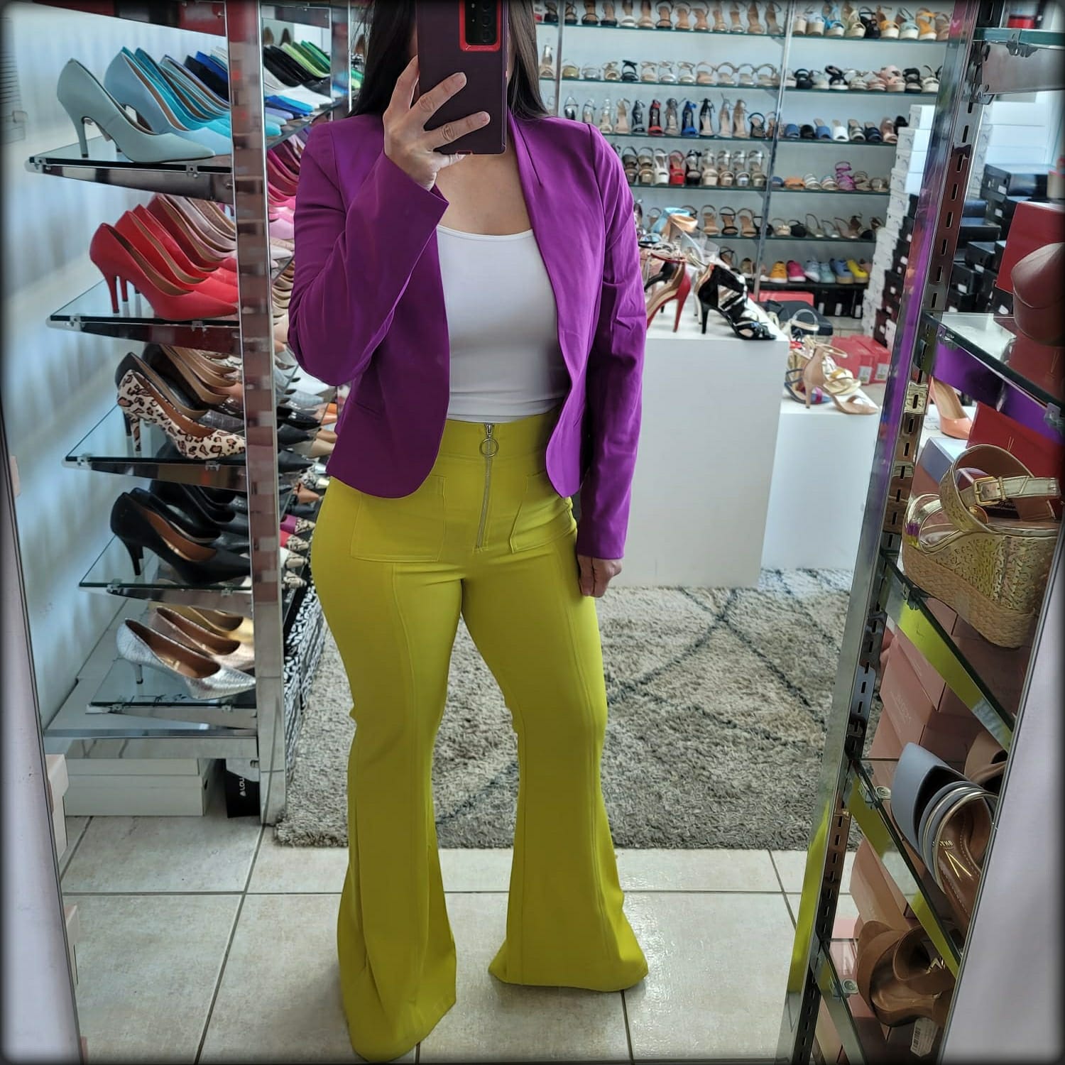 CHAQUETA VIOLETA