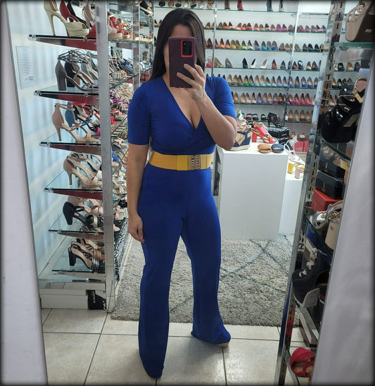 JUMPSUIT ROYAL MANGA LARGA