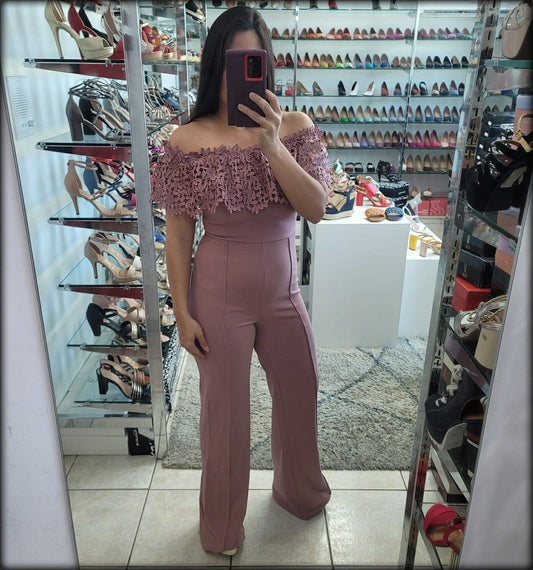 JUMPSUIT MAUVE