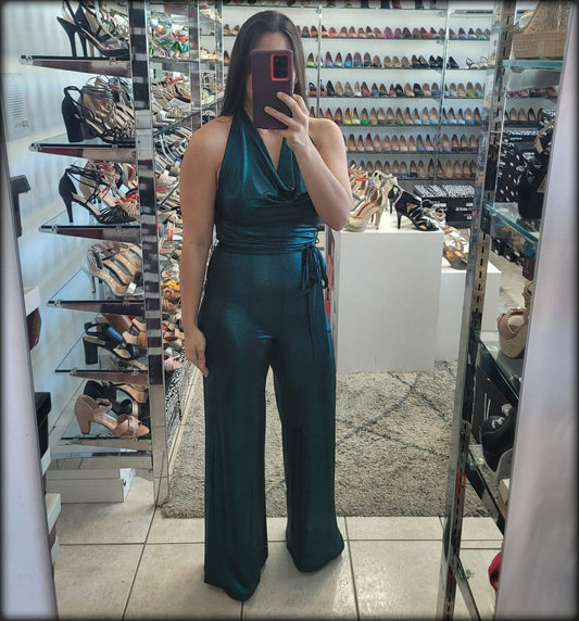 JUMPSUIT BRILLO TEAL