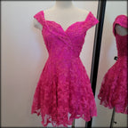 Vestido Corto Offshoulder