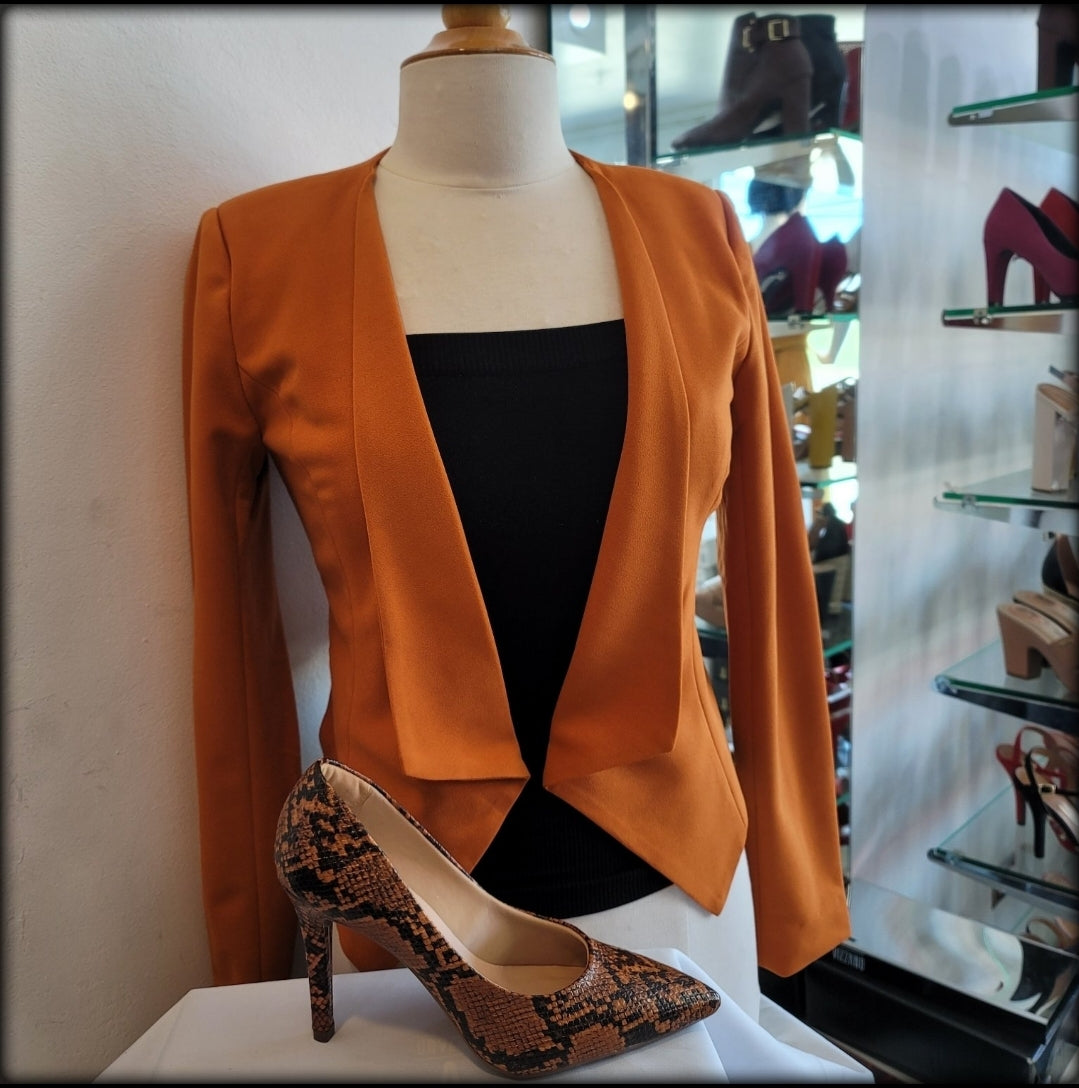 Chaqueta Camel